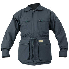 Sniper Mens Parka Jacket In Indigo