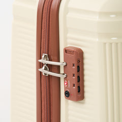 iTravel Malaga Trolley Set Ivory