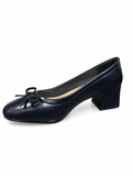 Butterfly Feet Ladies Joleen 1 Block Heels In Navy