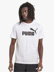 Puma White Essential No. 1 Logo Tee