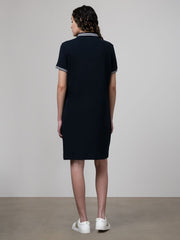 Polo 0055310 Wmn Jenny Ss Jacquard Golfer Dress