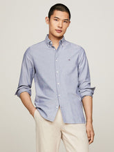 Tommy Hilfiger Solid Heritage Oxford Rf Shirt Blue