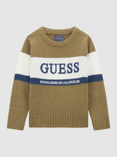 Guess N4Br02Z32N Kids Ls Sweater Brown Multi