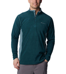 Columbia Mens Klamath Range II Half Zip Jacket In Green