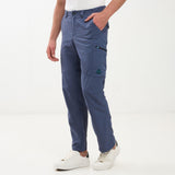 Watamu Lamu Mens Trousers In Petrol Blue