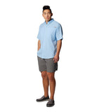 Columbia Mens Tamiami Ii Shirt In Powder Blue