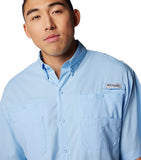 Columbia Mens Tamiami Ii Shirt In Powder Blue