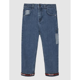 Guess Boys 2B Comfort Oversized Jeans In Denim Blue