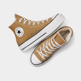 Converse A11537C Ctas Hi Lift Platform Shoes Ginger