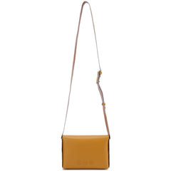 La Martina Principe Flaminia Small Crossbody Bag In Yellow