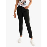 Guess High Rise Jean Black