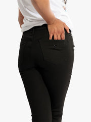 Guess High Rise Jean Black