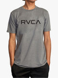 Rvca Rvptm10324 Mens Big Rvca Ss T-Shirt Grey