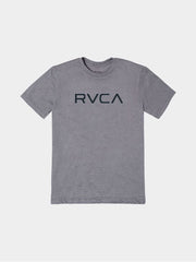Rvca Rvptm10324 Mens Big Rvca Ss T-Shirt Grey