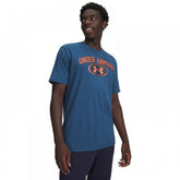 Under Armour M Wm Locker Tag Ss Blue