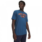 Under Armour M Wm Locker Tag Ss Blue
