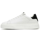 Replay Mens Notting Soft Sneakers In White & Black