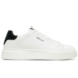 Replay Mens Notting Soft Sneakers In White & Black