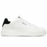 Replay Mens Notting Soft Sneakers In White & Black