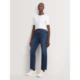 Guess High Rise Mom Jean Medium Wash