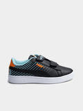 Puma Kids Smash 3.0 Poised 2 Race V Inf Black/Multi Sneakers
