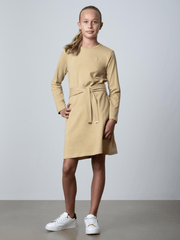 Polo 0055037 Emily Belted Ls Dress Stone