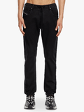 Diesel Mens D-Krooley-B Black Sweat Jogg Jean