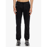 Diesel Mens D-Krooley-B Black Sweat Jogg Jean