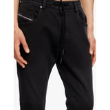 Diesel Mens D-Krooley-B Black Sweat Jogg Jean