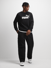 Puma 68936001 Mens Ess No.1 Logo Crew Fl sweater Black