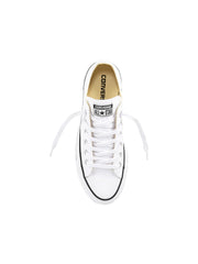 Converse Womens Ctas Lift Low Canvas White Sneaker