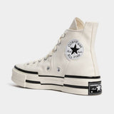 Converse Unisex Chuck 70 Plus Hi Canvas Shoes White