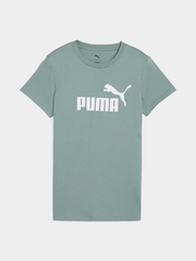 Puma Green Pale Essential No. 1 Logo Tee
