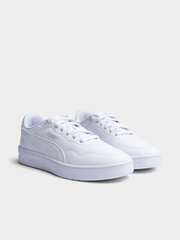 Puma Womens Court Lally White Sneakers