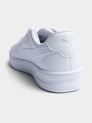 Puma Womens Court Lally White Sneakers