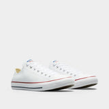 Converse Unisex All Star Lo White Leather Shoes
