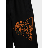 Guess Kids Black Gmt Dye Active Pants