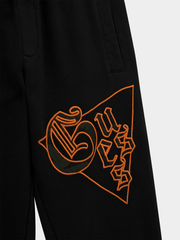 Guess Kids Black Gmt Dye Active Pants