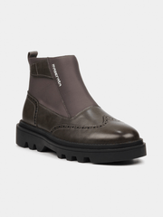 Mazerata Mens Vinchey 51 Nubuck Shoes Chocolate