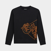 Guess Kids Black Gmt Ls Active Top