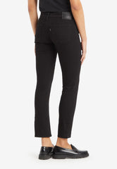 Levis Womens Secluded Echo Slim Jeans In Black