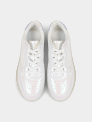 Sissy Boy Ladies Metallic White sneaker