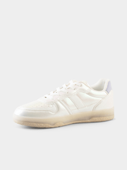 Sissy Boy Ladies Metallic White sneaker