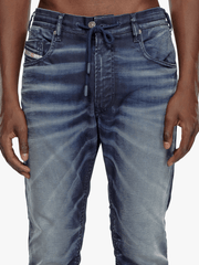 Diesel Mens 2032 D-Krooley Stonewash Sweat Jeans