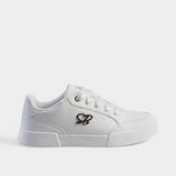 Sissyboy Ladies Embossed White Sneaker