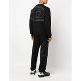 Diesel Mens S-Rob-Megoval-D Sweat 9Xx Black