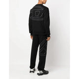 Diesel Mens S-Rob-Megoval-D Sweat 9Xx Black