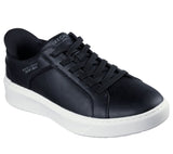 Skechers Mens Court Break Double Vented Sneakers In Black