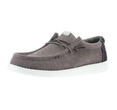 Hey Dude Mens Wally Workwear Shoes Granite