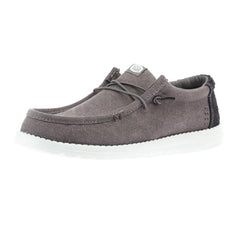 Hey Dude Mens Wally Workwear Shoes Granite